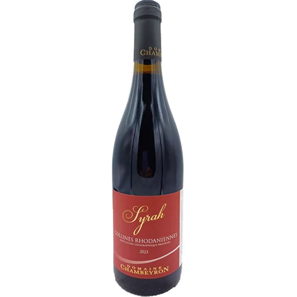 Domaine Chambeyron - IGP Collines Rhodaniennes "Syrah" - 2023