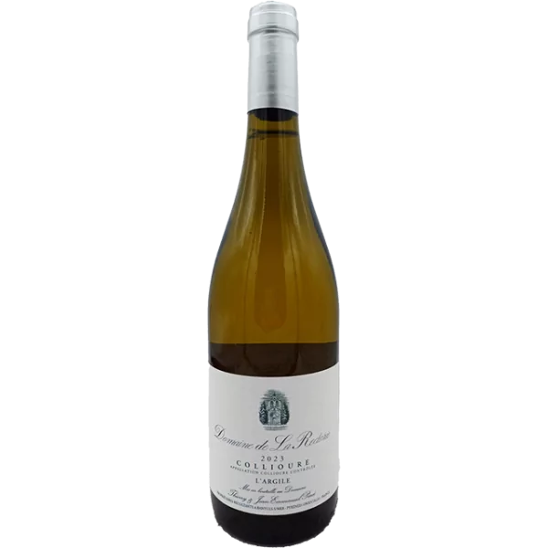 Domaine de la Rectorie - Collioure Blanc "L'Argile" - 2023 Domaine de la Rectorie - Collioure Blanc "L'Argile" - 2023