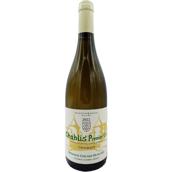 Gérard Duplessis - Chablis 1er Cru "Vaugiraut" - 2022 Gérard Duplessis - Chablis 1er Cru "Vaugiraut" - 2022