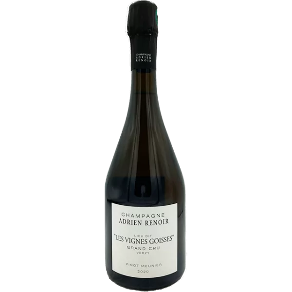 Adrien Renoir - Champagne Grand Cru Verzy "Les Vignes Goisses" - 2020 Adrien Renoir - Champagne Grand Cru Verzy "Les Vignes Goisses" - 2020