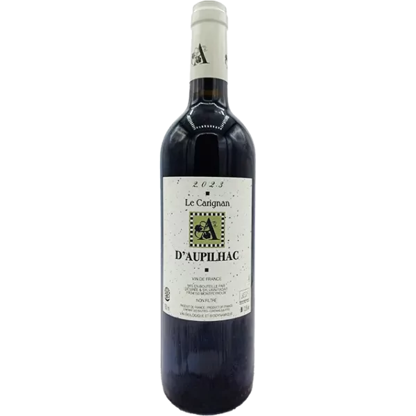 Domaine d'Aupilhac - Vin de France "Le carignan" - 2023 Domaine d'Aupilhac - Vin de France "Le carignan" - 2023