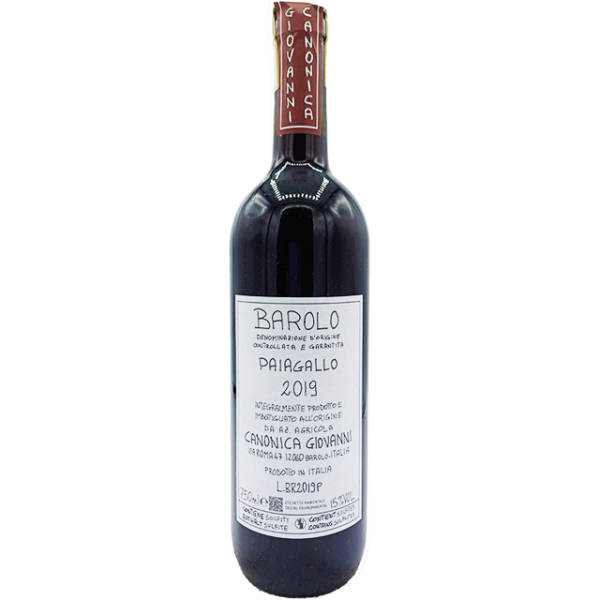 Giovanni Canonica - Barolo Paiagallo - 2019