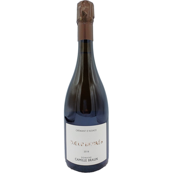 Camille Braun - Crémant d'Alsace Brut Nature "Coeur de Grès" - 2018 Camille Braun - Crémant d'Alsace Brut Nature "Coeur de Grès" - 2018